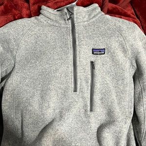 Patagonia half zip.